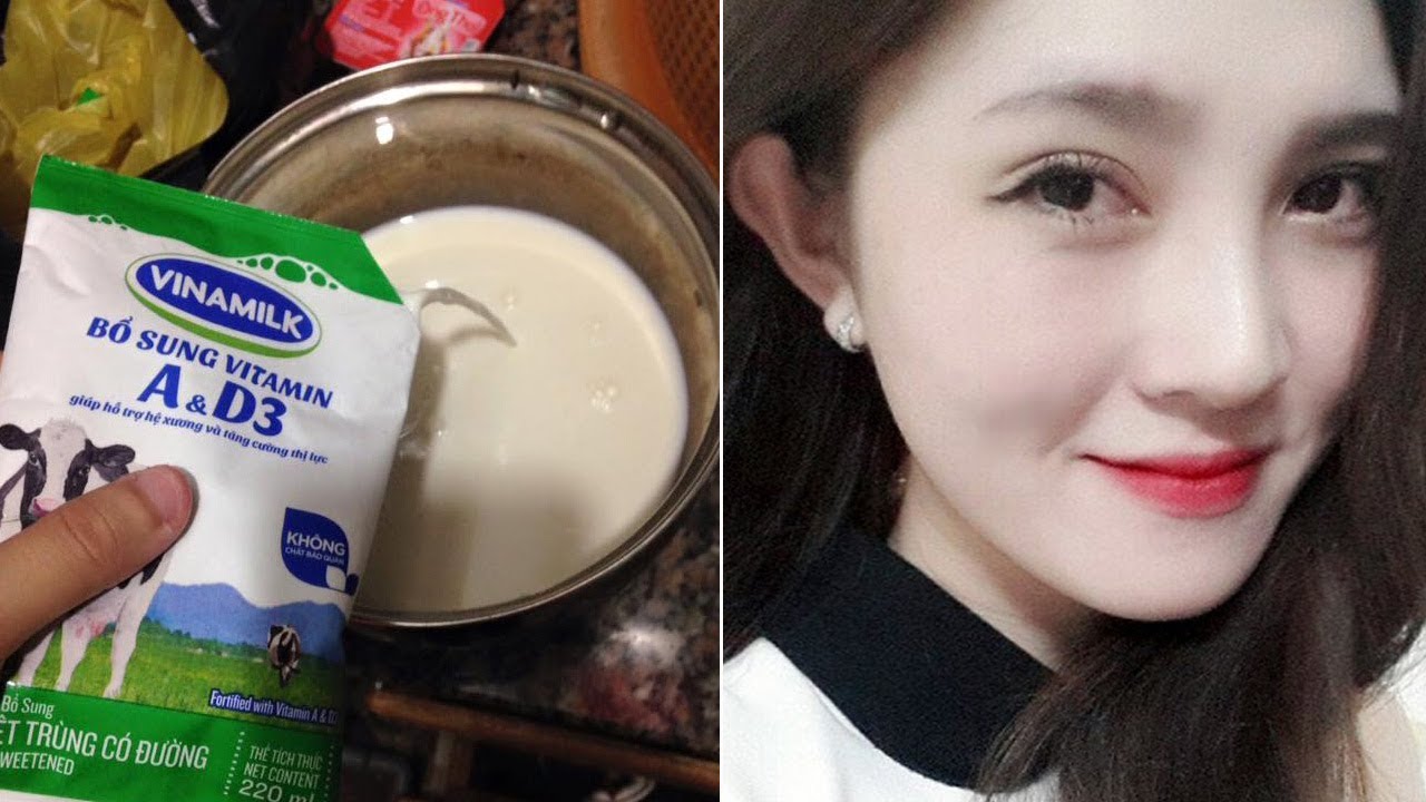 1 Bịch Sữa Tưới 6K - 3 Cách LÀM TRẮNG Cấp Tốc Cho Da ĐẸP Không Góc Chết Chỉ Sau 1 Lần Duy Nhất 2
