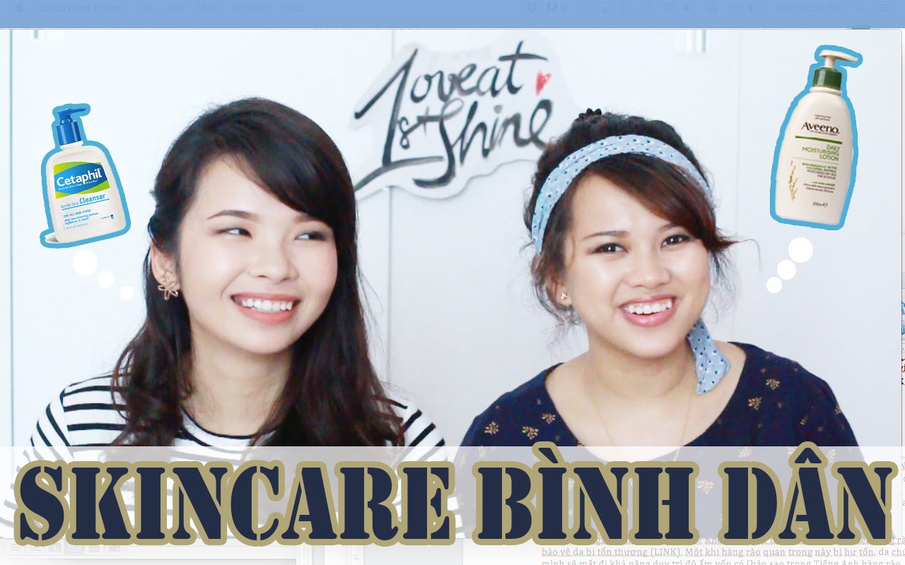 Chăm Sóc Da Bình Dân- Affordable Skincare | loveat1stshine 1