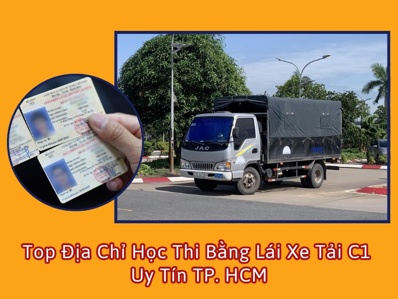 học thi bằng lái xe C1